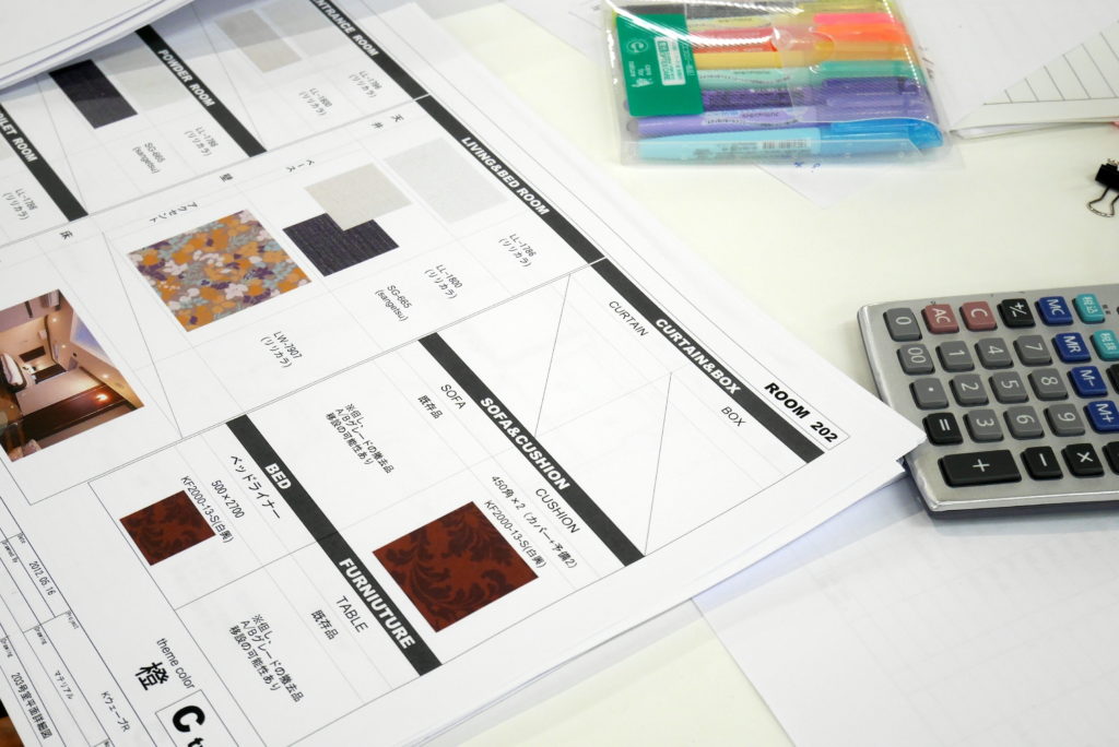 店舗内装工事の打ち合わせ