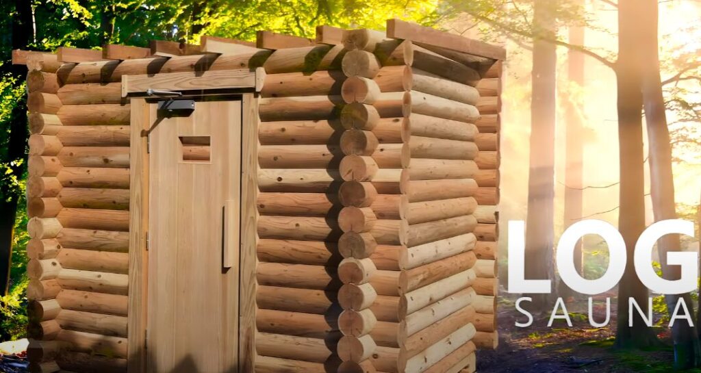 ログハウスの完成